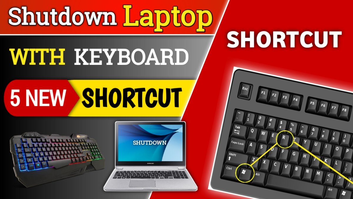 How to Shutdown Laptop with Keyboard